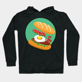 Vietnamese Banh Mi Awesome Food Hoodie